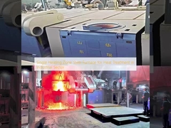 Forno de aço para tratamento térmico no sector industrial