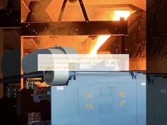 Forno de tratamento térmico de cobre e latão com sistema de controle PLC, tamanho da câmara personalizável e capacidade de temperatura de até 1250°C