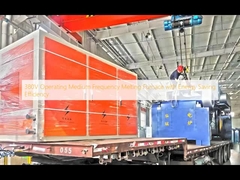 Forno de Fusão de Média Frequência Operando a 380V com Eficiência Energética