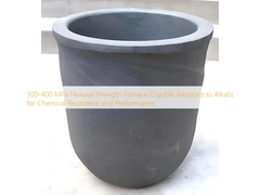 300-400 MPa Resistência à Flexão Cadinho de Forno Resistente a Álcalis para Resistência Química e Desempenho