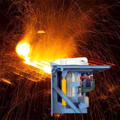 Forno de fusão de aço rápido Economia de alta potência Segurança confiável