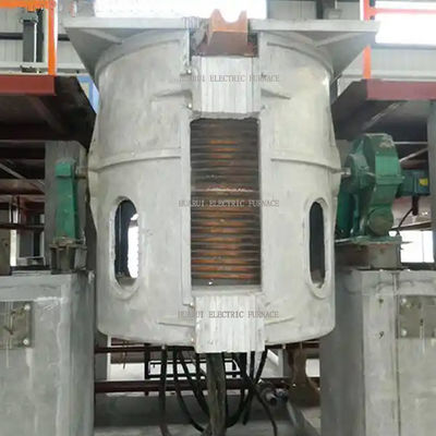 Efficientr Forno de fundição por indução de ferro feito de concha de alumínio / Forno de concha de alumínio com operação fácil