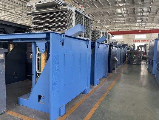 Forno de fusão de média frequência - Alta economia de energia e baixo ruído