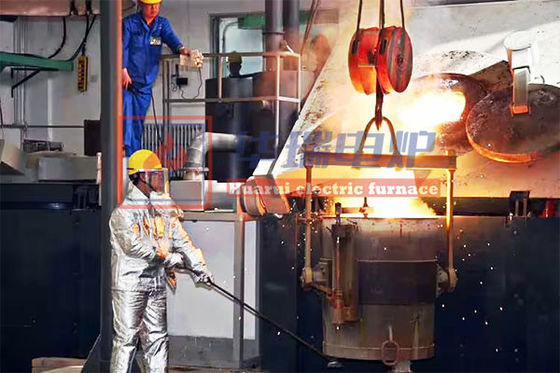 Segurança de baixa manutenção Potência do forno de frequência média / Potência do forno de indução com economia de energia