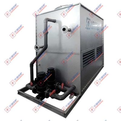 Torre de refrigeração fechada e eficiente, de baixo ruído, com alta durabilidade e tecnologia de economia de energia