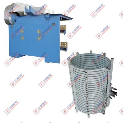 Forno de indução de alta eficiência térmica 10 toneladas Tempo de fusão curto e durável