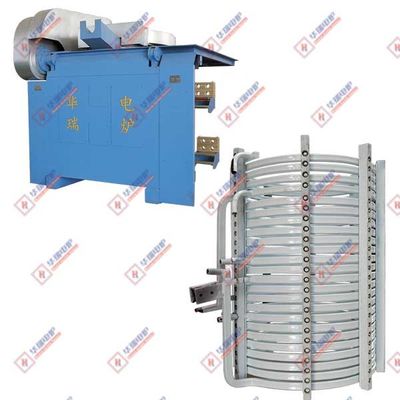 Forno de indução de concha de aço IGBT com alta eficiência de fusão e alto desempenho de segurança