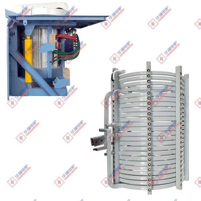 Equipamento de fusão de cobre por indução de frequência média Economia de energia