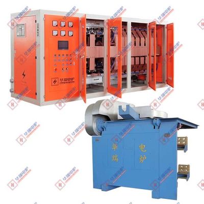 Forno de fusão de cobre de bronze de alta economia de energia Sistema de segurança de baixo ruído