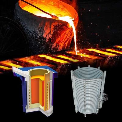 Sistema de Forno de Indução Eletrotérmico de Meia Frequência de Poupança de Energia