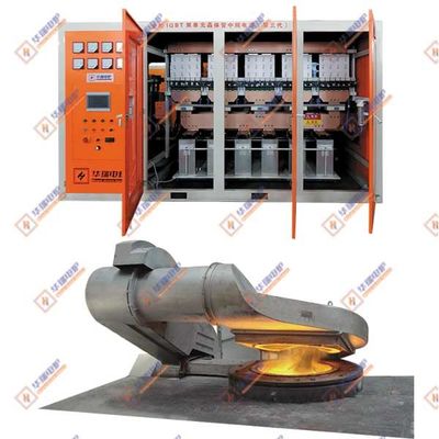 Forno de fusão de frequência média de economia de energia suave
