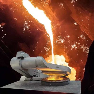 Forno de fusão de aço inoxidável por indução