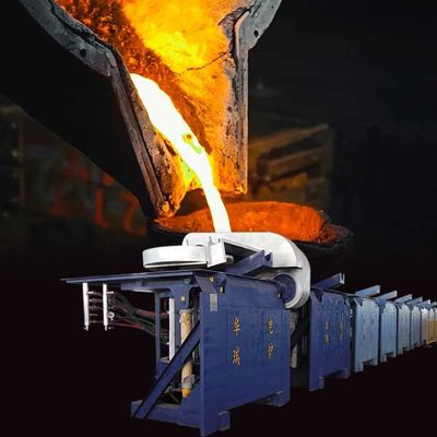 Forno de fusão de metais de segurança com confiabilidade Ferro 530 de fusão 15%-20% Economia de energia Eficiência de fusão