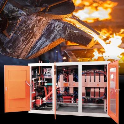 Forno de indução de alta durabilidade para fusão de aço, com baixo ruído e baixa taxa de falha