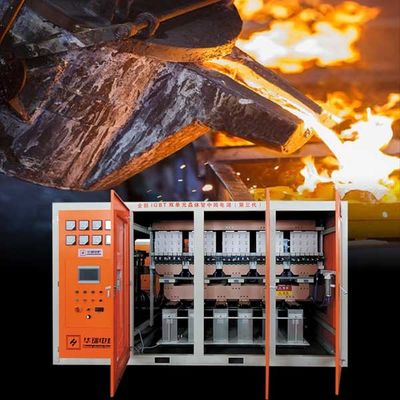 Forno de fusão de metais de segurança com confiabilidade Ferro 530 de fusão 15%-20% Economia de energia Eficiência de fusão