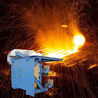 Forno de fusão de ferro de segurança elevada de frequência média