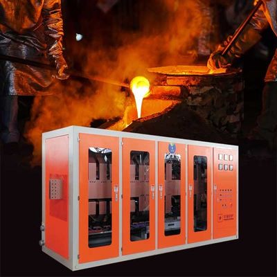 Forno de fusão de ferro de segurança elevada de frequência média