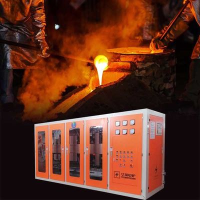 Forno de fusão de ferro de alta fiabilidade Tipo de indução de forno de fusão de metais de baixa falha