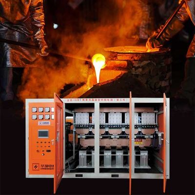 Forno de fusão por indução de alta economia de energia para aço de baixa falha