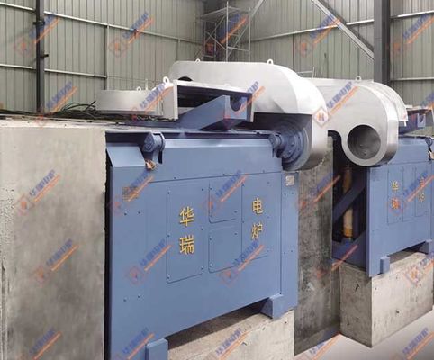 Eficiência Forno elétrico para fusão de metais Forno de fusão por indução Economia de energia &gt; 95% Segurança