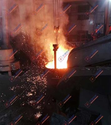 Segurança Forno de fusão por indução elétrica Confiabilidade Eficiência Economia de energia > 95% Fator de potência