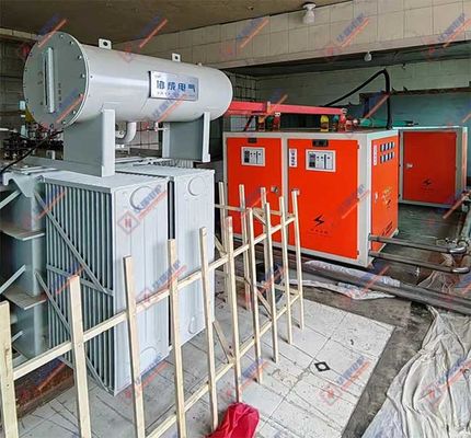 Fator de potência/eficiência do forno de fusão de metais de segurança Consumo de fusão de ferro 530