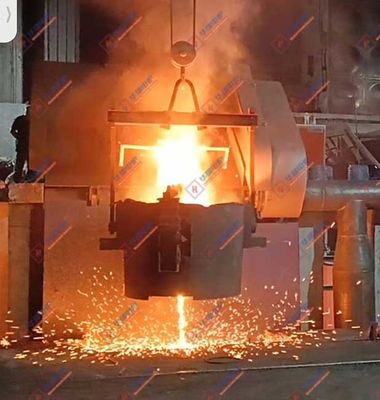 Eficiência Segurança Forno de fusão de metais Economia de energia 15-20% Forno de calor confiável e poderoso