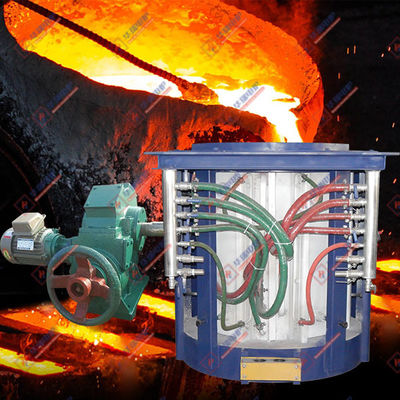 Forno de fusão elétrico de frequência média com tempo de fusão rápido