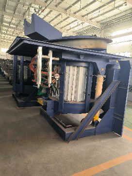 Forno de fusão por indução de fusão rápida e média com sistema de segurança completo