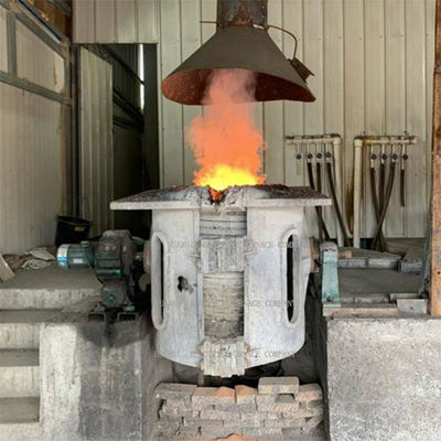 Forno de fusão por indução elétrica de alta eficiência / Forno de fusão por indução com fator de potência aumentado