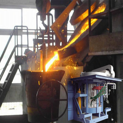 Forno de fusão por indução de ferro de poupança de energia com maior eficiência