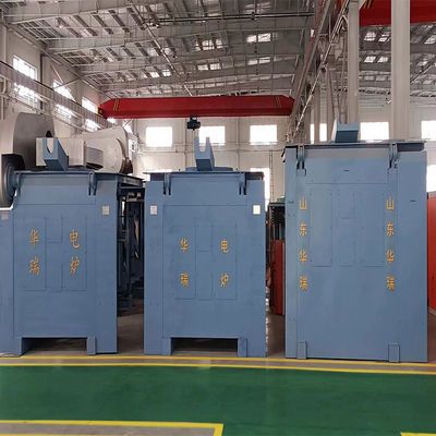 Tecnologia auto-desenvolvida Operação do forno de fusão por indução durante todo o processo de execução
