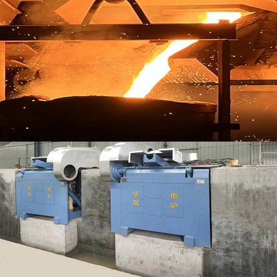 Forno de fusão de ferro de alta durabilidade para instalações de reciclagem de metais