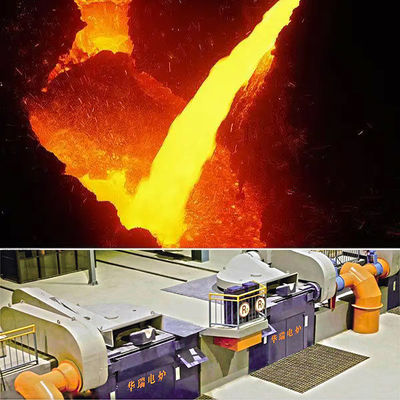 Forno de fusão de ferro com baixo consumo de energia