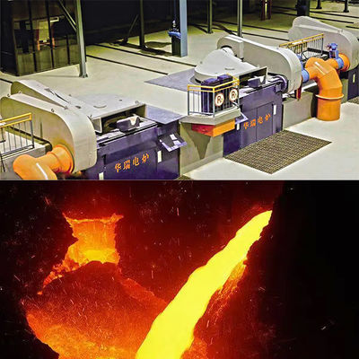 Forno de fusão de ferro com baixo consumo de energia