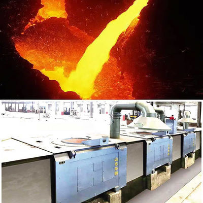 Forno de fusão de ferro com baixo consumo de energia