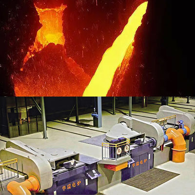 Forno de fusão de ferro com baixo consumo de energia