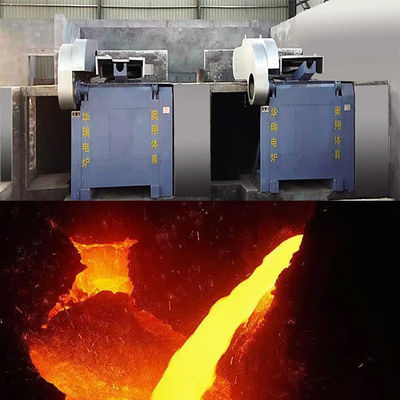 Tempo de fusão rápido Forno de fusão de ferro com materiais e longo tempo de serviço