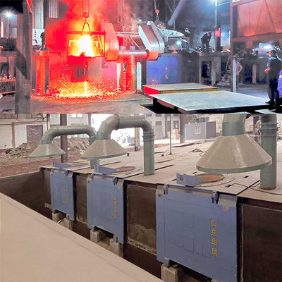 Tempo de fusão rápido Forno de fusão de ferro com materiais e longo tempo de serviço