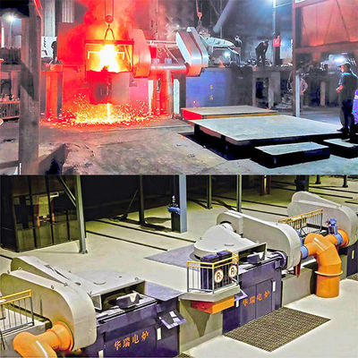 Tempo de fusão rápido Forno de fusão de ferro com materiais e longo tempo de serviço