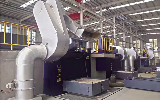 Forno de fusão de média frequência com alta poupança de energia