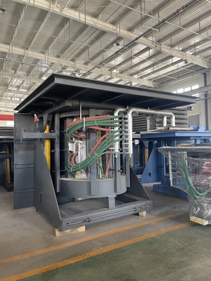 Forno de indução elétrico IGBT 15-20% Poupança de energia para fusão de metais