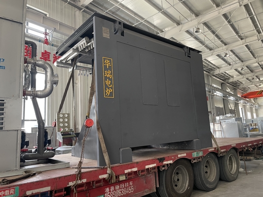 Forno de fusão de metal IGBT com torre de resfriamento fechada - Economia de energia de 15-20%