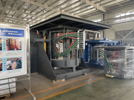 Forno de tratamento térmico por indução para cobre e latão até 1250°C
