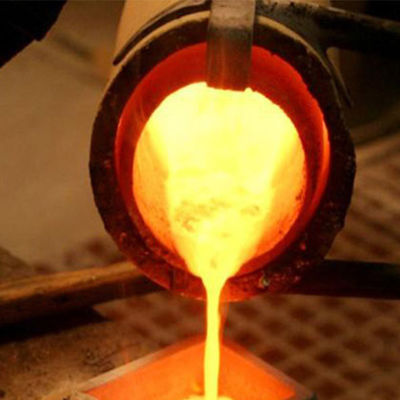 Forno de fusão de ferro Forno de concha de aço com operação simples Economia de energia