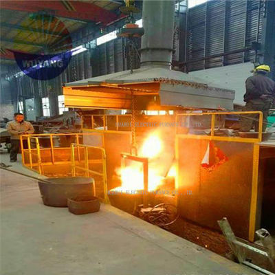 Forno de fusão de ferro de baixa falha com tempo de fusão rápido e alta durabilidade para processamento industrial de metais