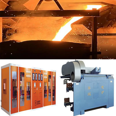 Tecnologia auto-desenvolvida garante segurança completa no forno de fusão por indução de frequência média