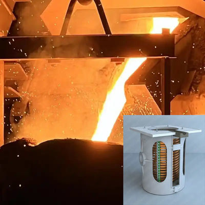 Forno de fusão de metais com baixa taxa de falhas para alta economia de energia