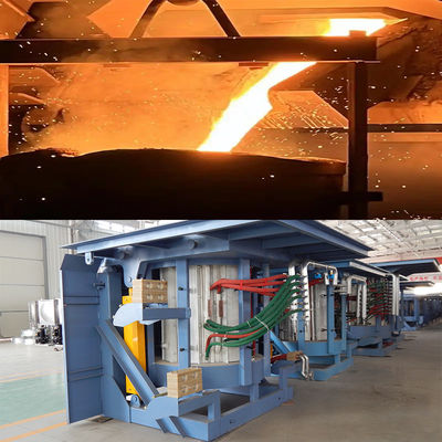 Forno de fusão de ferro de alta segurança com tempo de fusão rápido e baixa taxa de falha para processamento industrial de metais