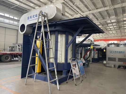 Forno de fusão de ferro com alta eficiência de transferência de calor e temperatura de funcionamento até 1600 °C